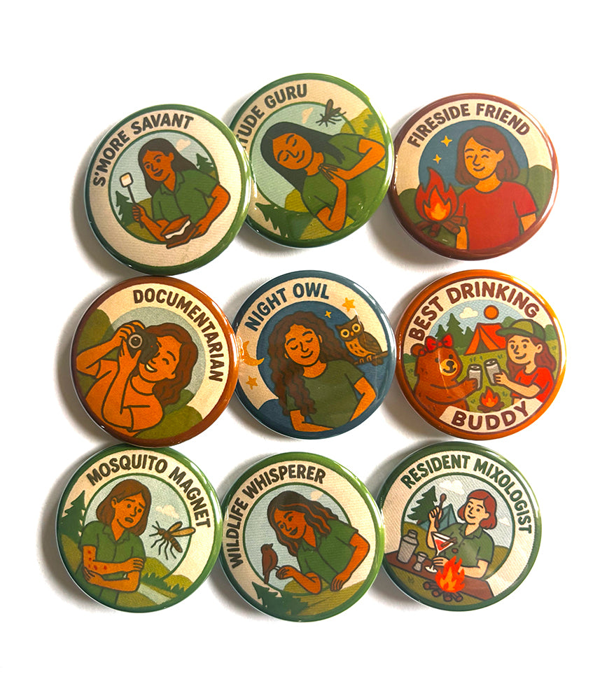 Button Pins | 1.5" Round (10, 20, 40-Pin Set)